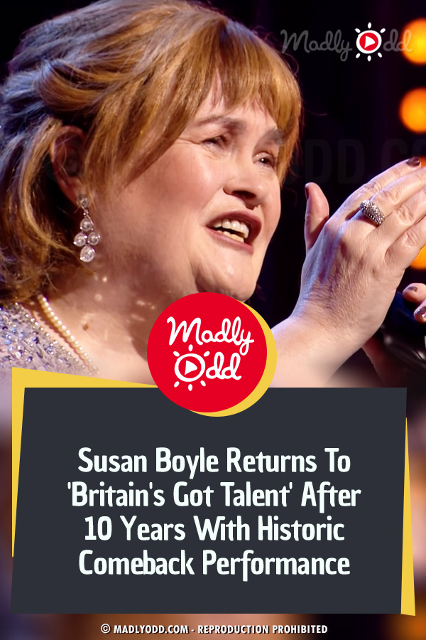 Susan Boyle Returns To \'Britain\'s Got Talent\' After 10 Years With Historic Comeback Performance