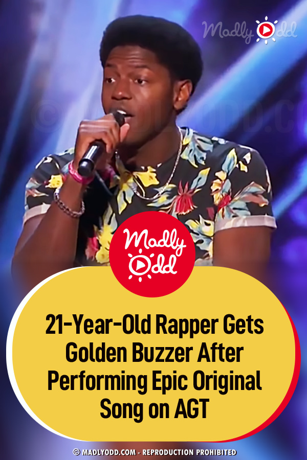 21-Year-Old Rapper Gets Golden Buzzer After Performing Epic Original Song on AGT