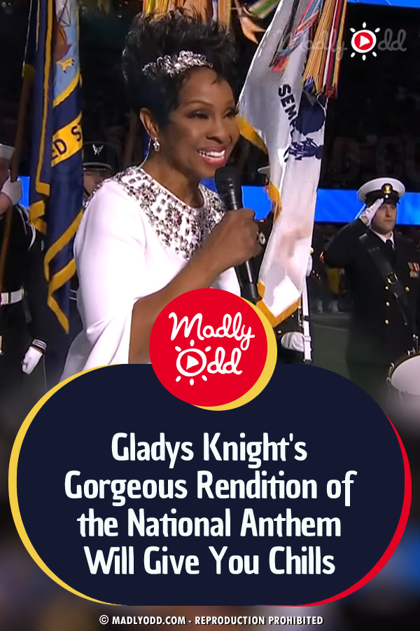 Gladys Knight\'s Gorgeous Rendition of the National Anthem Will Give You Chills