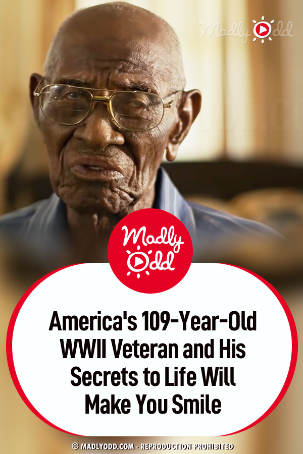 America\'s 109-Year-Old WWII Veteran and His Secrets to Life Will Make You Smile