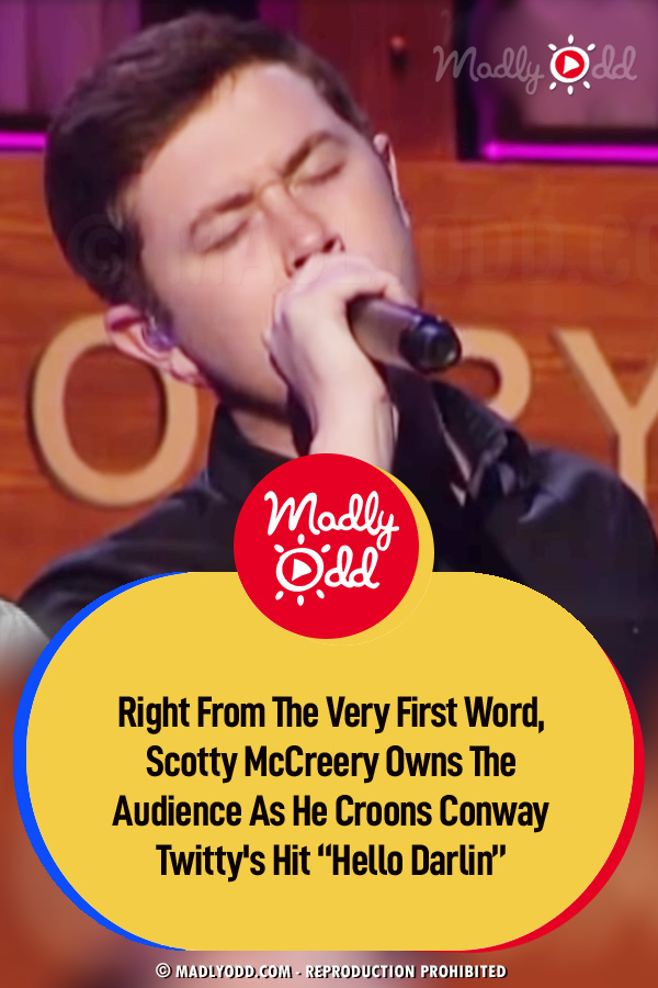 Right From The Very First Word, Scotty McCreery Owns The Audience As He Croons Conway Twitty\'s Hit “Hello Darlin’”