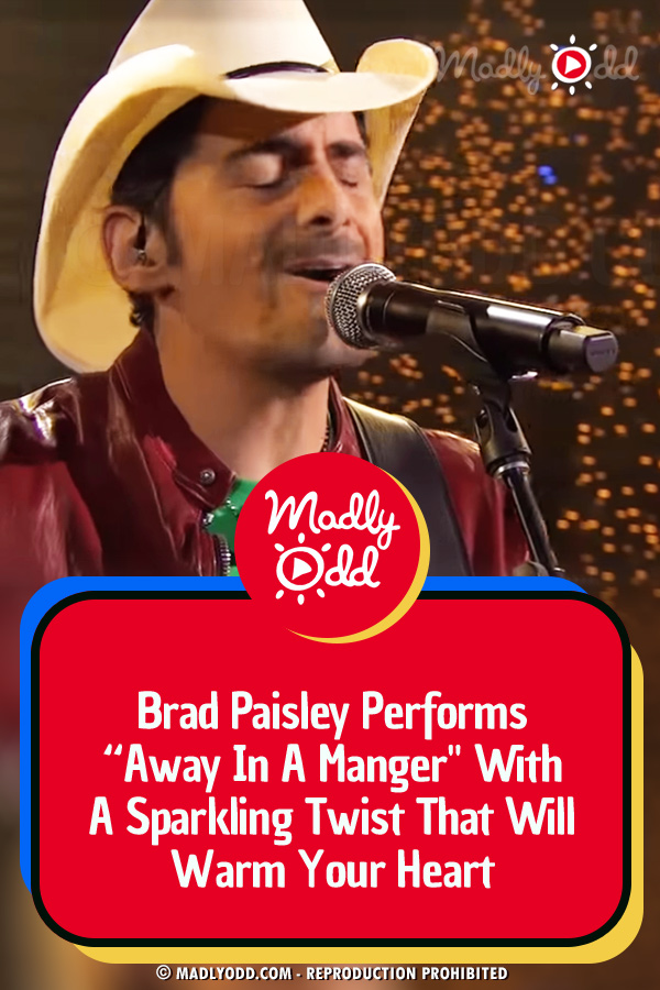 Brad Paisley Performs “Away In A Manger\