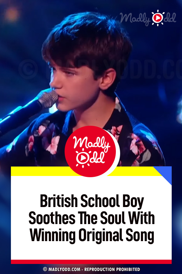 British School Boy Soothes The Soul With Winning Original Song