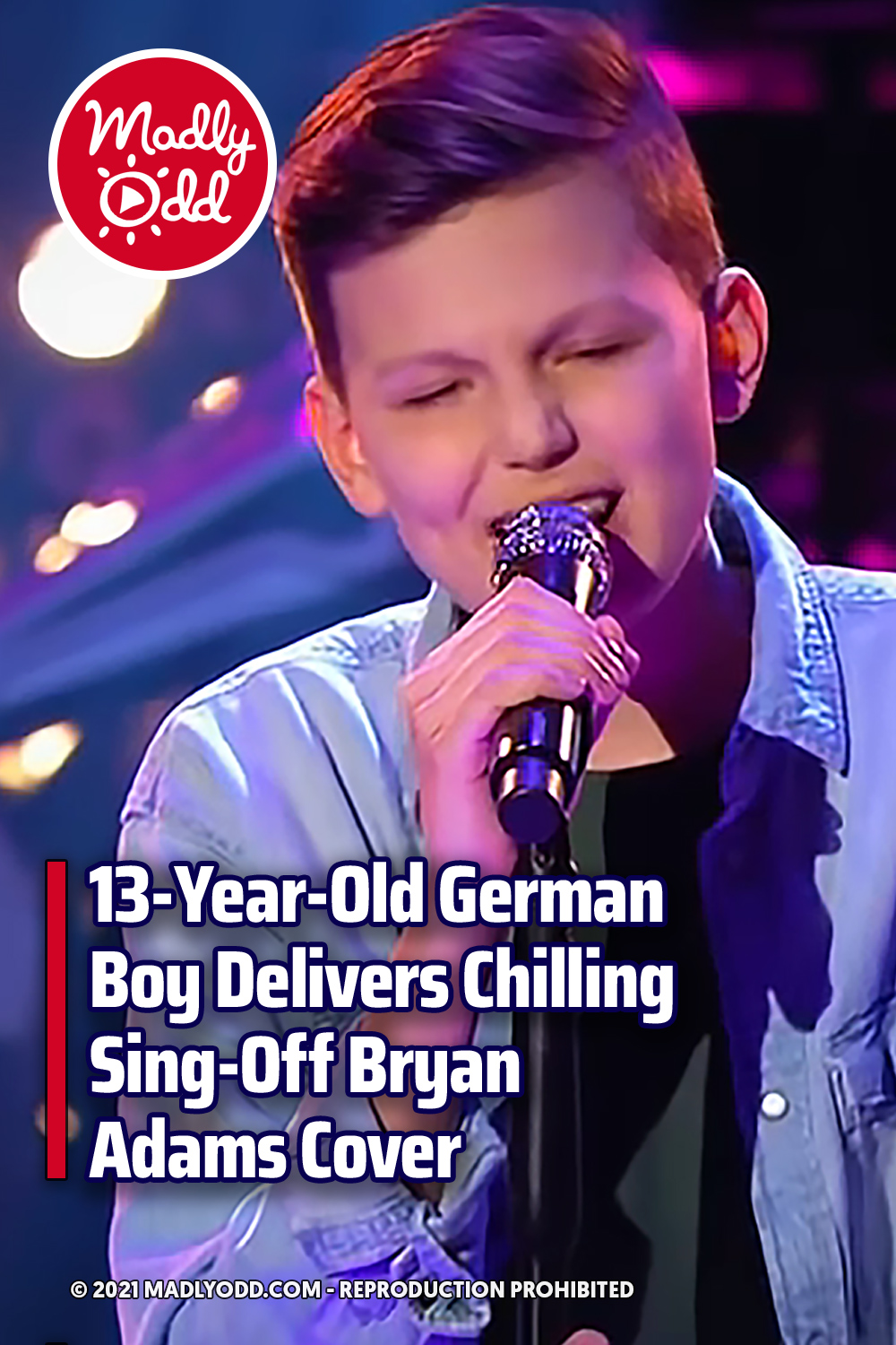 13-Year-Old German Boy Delivers Chilling Sing-Off Bryan Adams Cover