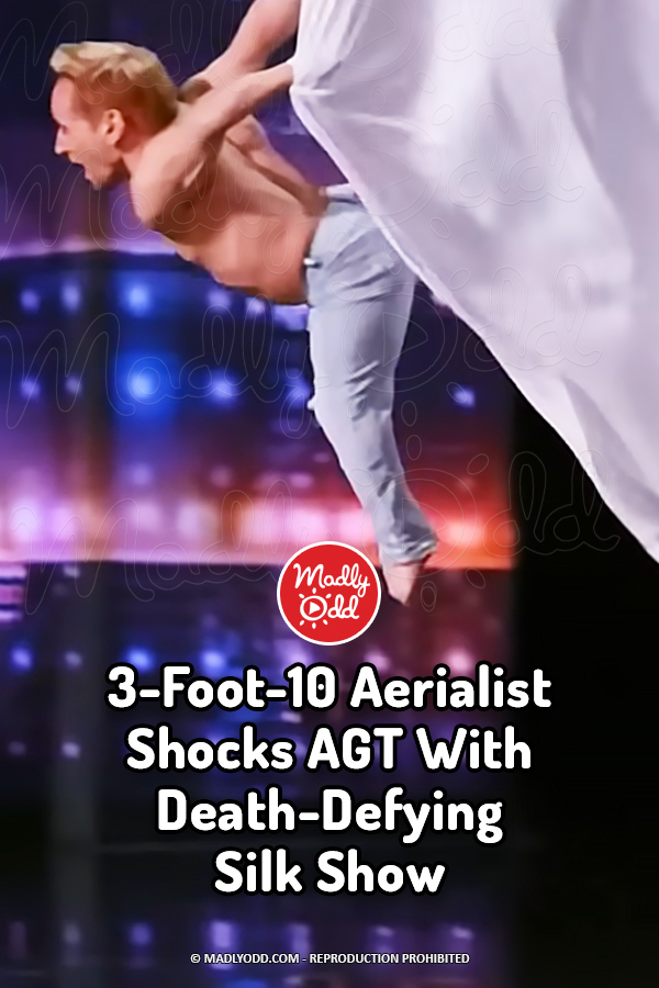 3-Foot-10 Aerialist Shocks AGT With Death-Defying Silk Show