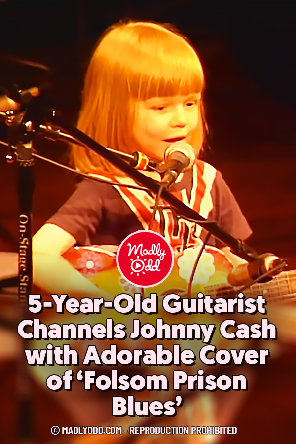 5-Year-Old Guitarist Channels Johnny Cash with Adorable Cover of ‘Folsom Prison Blues’