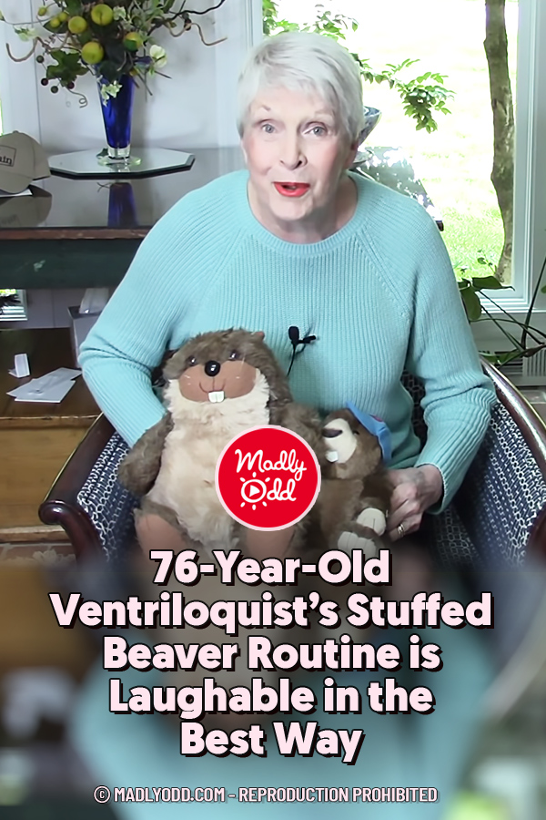 76-Year-Old Ventriloquist’s Stuffed Beaver Routine is Laughable in the Best Way
