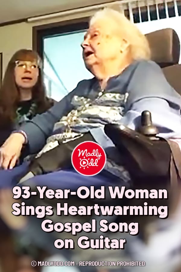 93-Year-Old Woman Sings Heartwarming Gospel Song on Guitar