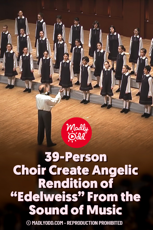 39-Person Choir Create Angelic Rendition of “Edelweiss” From the Sound of Music