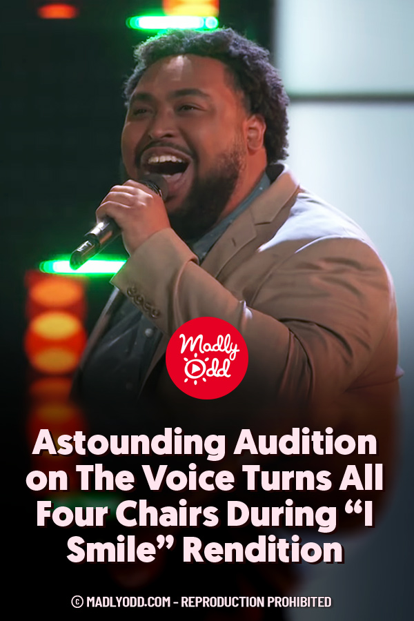 Astounding Audition on The Voice Turns All Four Chairs During “I Smile” Rendition