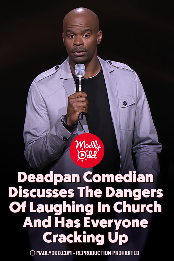 Deadpan Comedian Discusses The Dangers Of Laughing In Church And Has Everyone Cracking Up