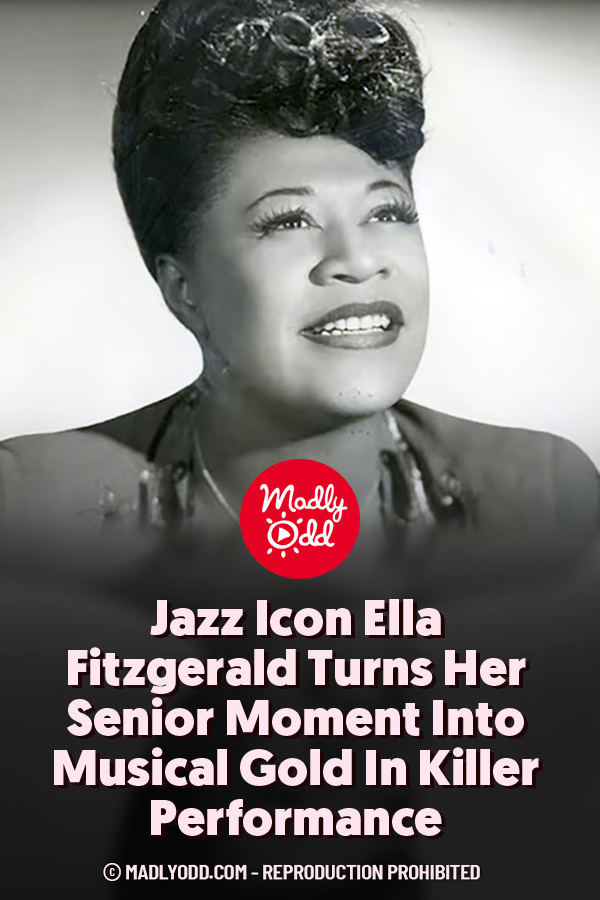 Jazz Icon Ella Fitzgerald Turns Her Senior Moment Into Musical Gold In Killer Performance