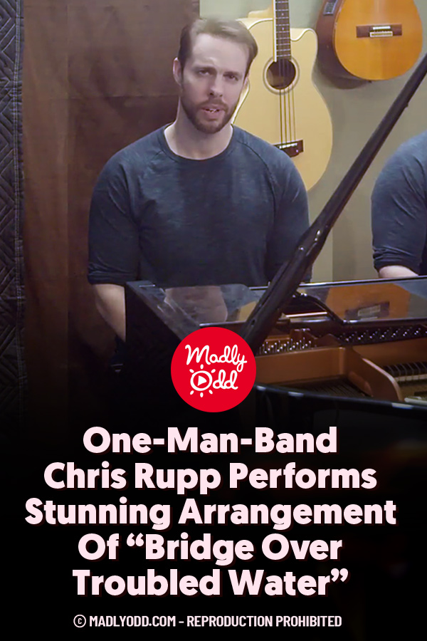 One-Man-Band Chris Rupp Performs Stunning Arrangement Of “Bridge Over Troubled Water”