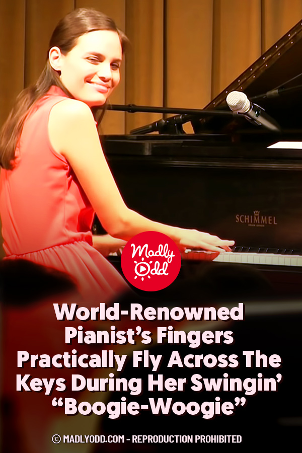 World-Renowned Pianist’s Fingers Practically Fly Across The Keys During Her Swingin’ “Boogie-Woogie”