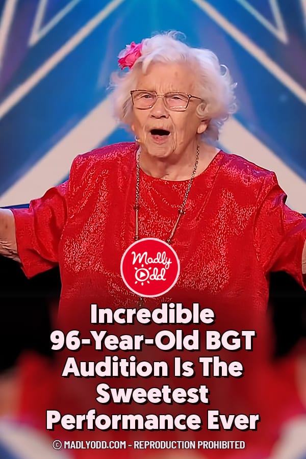 Incredible 96-Year-Old BGT Audition Is The Sweetest Performance Ever