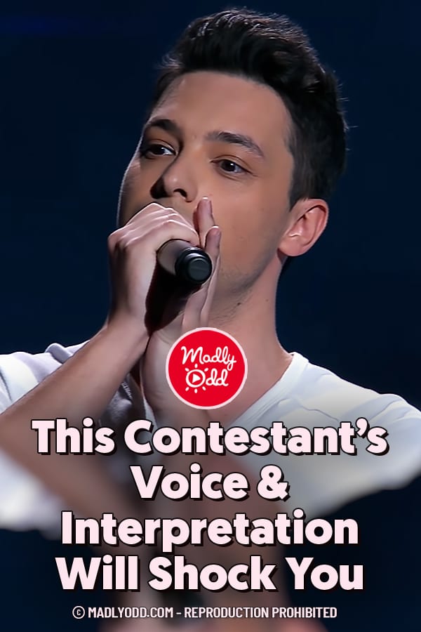 This Contestant’s Voice & Interpretation Will Shock You