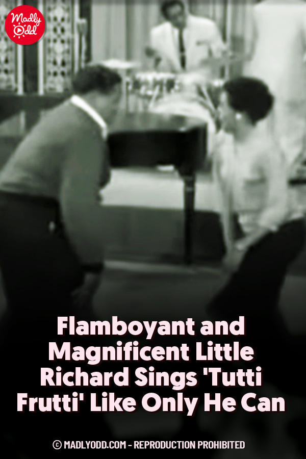 Flamboyant and Magnificent Little Richard Sings \'Tutti Frutti\' Like Only He Can