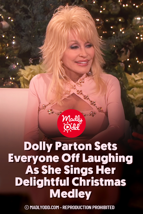 Dolly Parton Sets Everyone Off Laughing As She Sings Her Delightful Christmas Medley