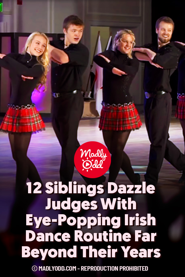 12 Siblings Dazzle Judges With Eye-Popping Irish Dance Routine Far Beyond Their Years