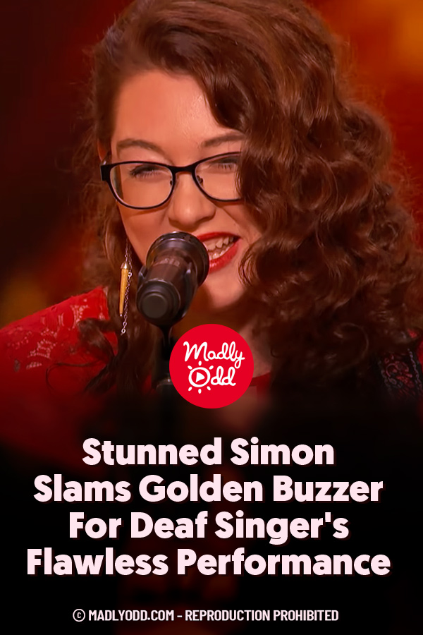 Stunned Simon Slams Golden Buzzer For Deaf Singer\'s Flawless Performance