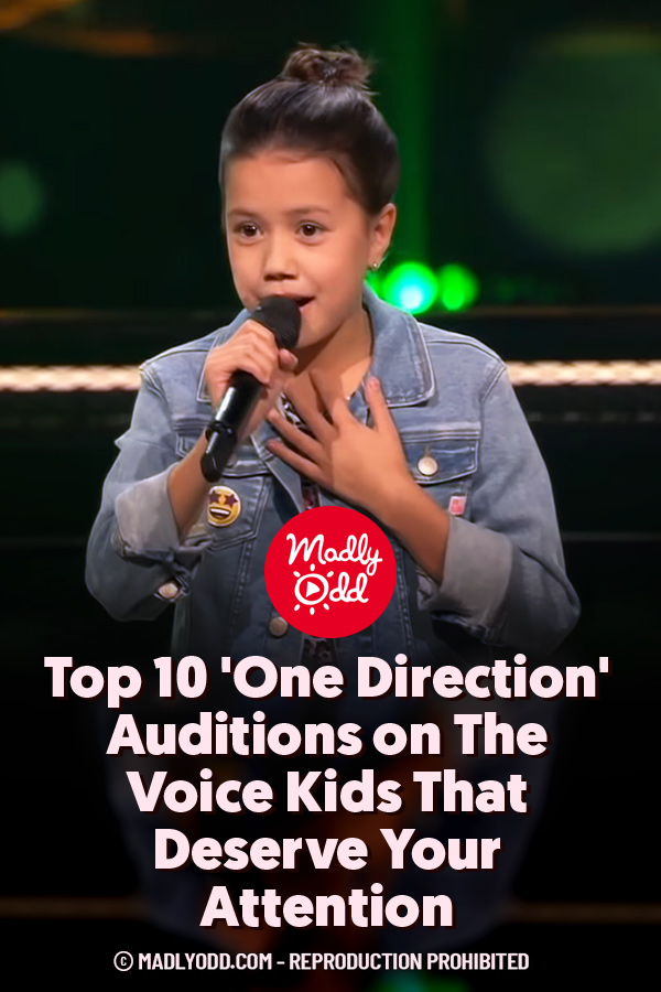 Top 10 \'One Direction\' Auditions on The Voice Kids That Deserve Your Attention