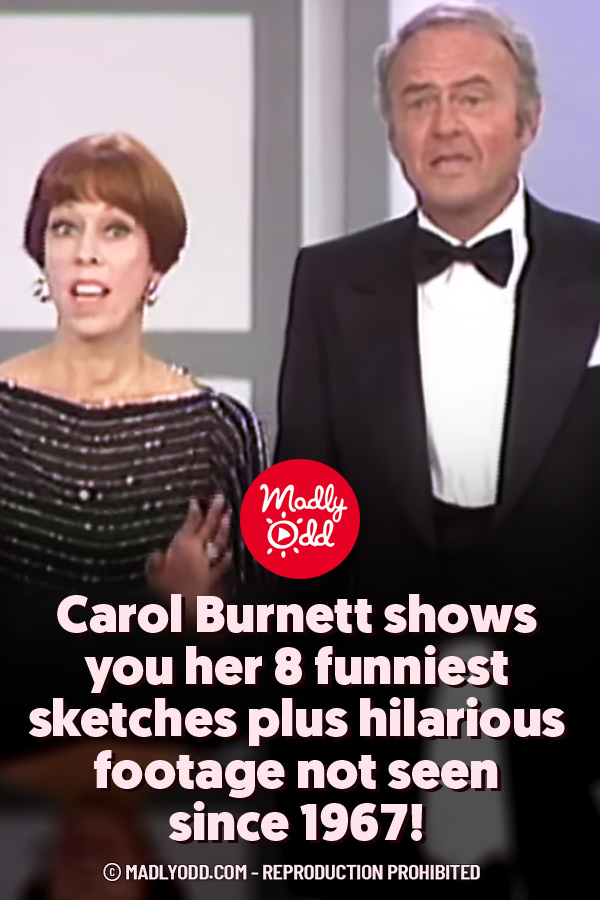 Carol Burnett shows you her 8 funniest sketches plus hilarious footage not seen since 1967!