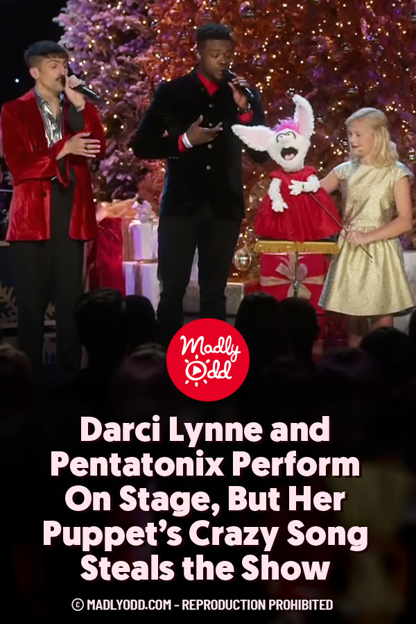 Darci Lynne and Pentatonix Perform On Stage, But Her Puppet’s Crazy Song Steals the Show