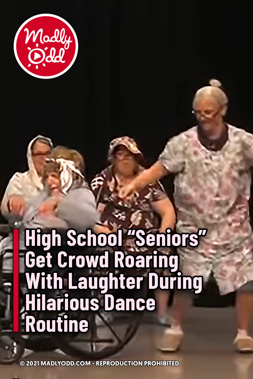High School “Seniors” Get Crowd Roaring With Laughter During Hilarious Dance Routine