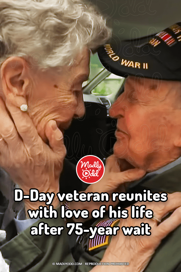 D-Day veteran reunites with love of his life after 75-year wait