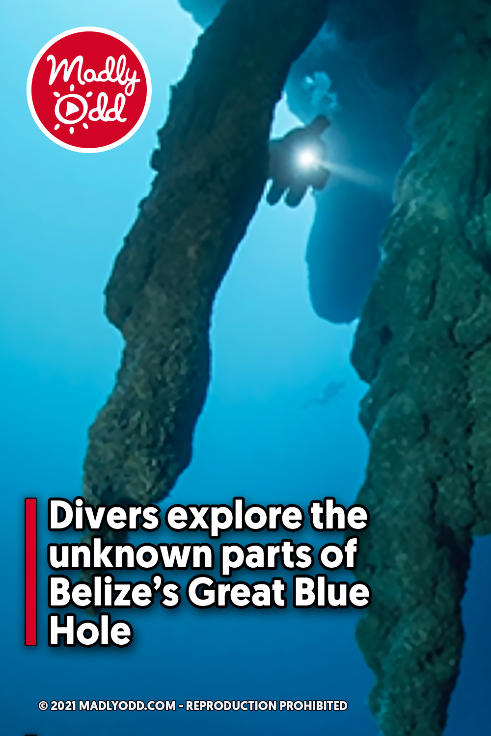 Divers explore the unknown parts of Belize’s Great Blue Hole