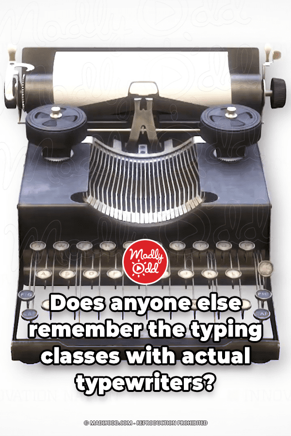 Does anyone else remember the typing classes with actual typewriters?