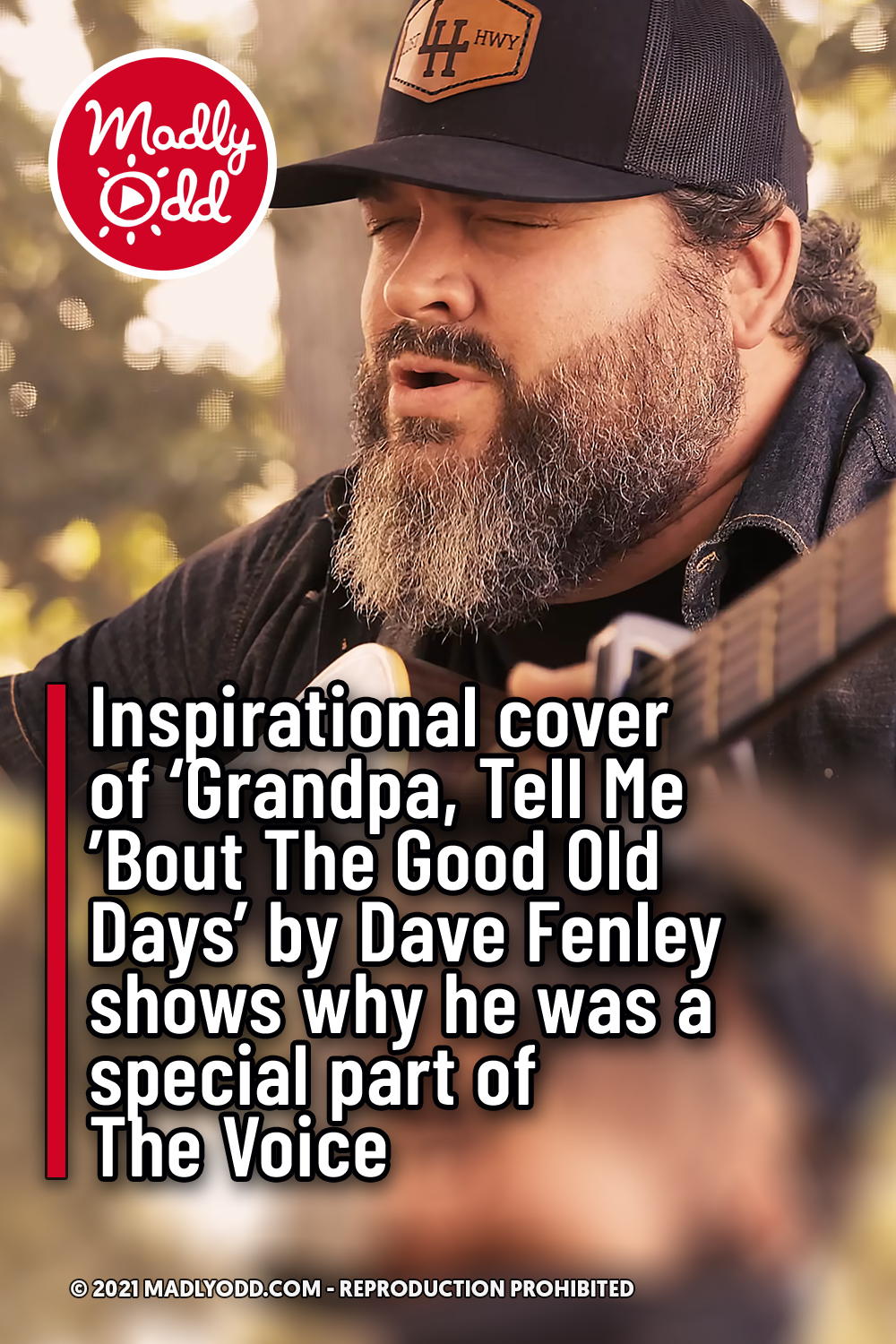 Inspirational cover of ‘Grandpa, Tell Me ’Bout The Good Old Days’ by Dave Fenley shows why he was a special part of The Voice
