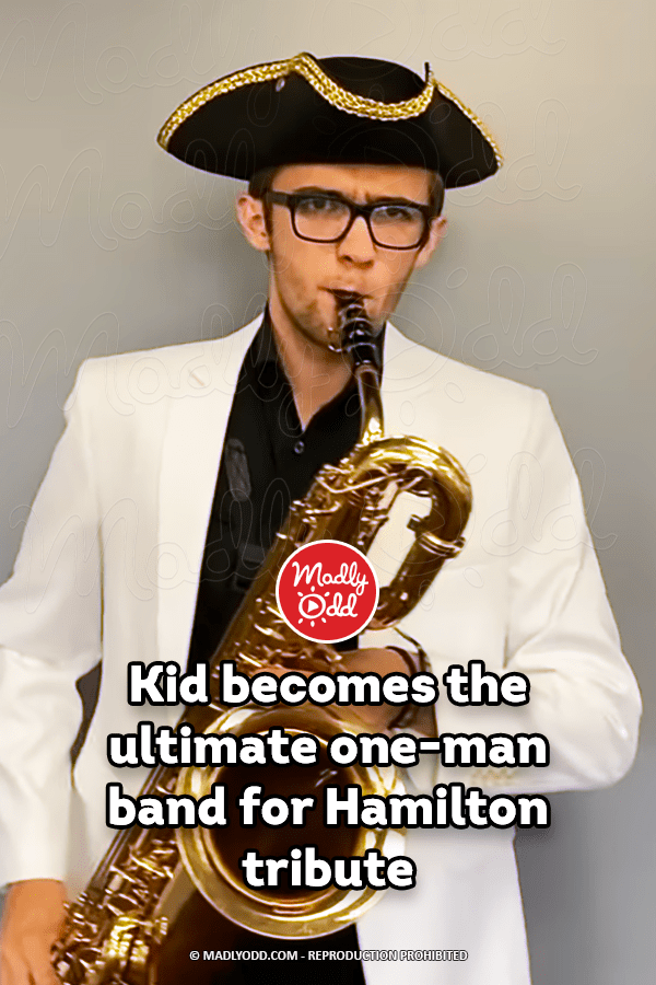 Kid becomes the ultimate one-man band for Hamilton tribute
