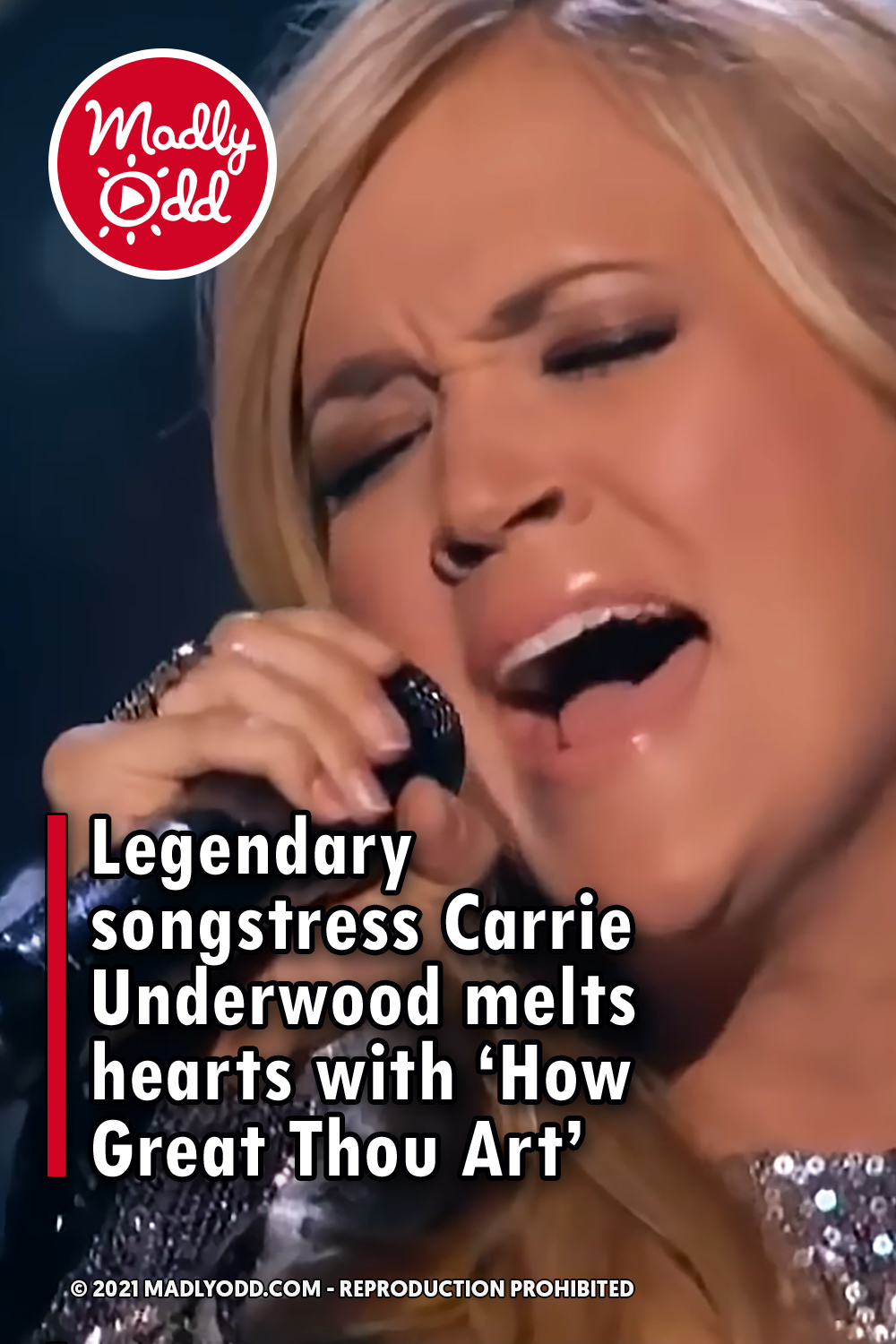 Legendary songstress Carrie Underwood melts hearts with ‘How Great Thou Art’
