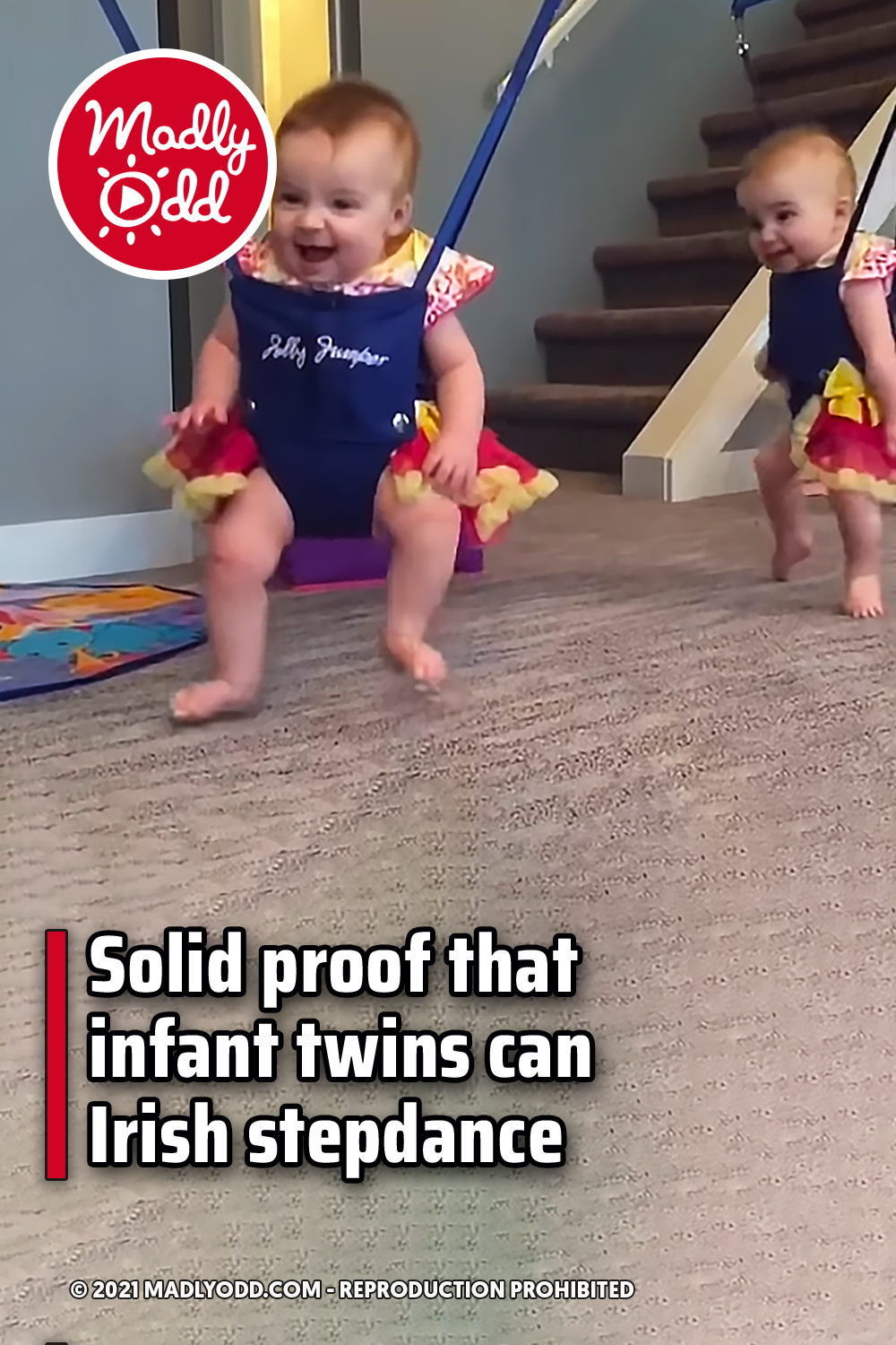 Solid proof that infant twins can Irish stepdance