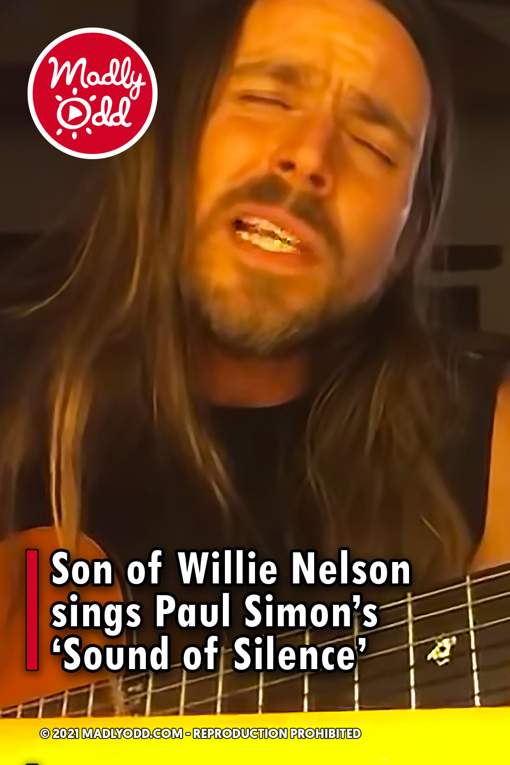 Son of Willie Nelson sings Paul Simon’s ‘Sound of Silence’