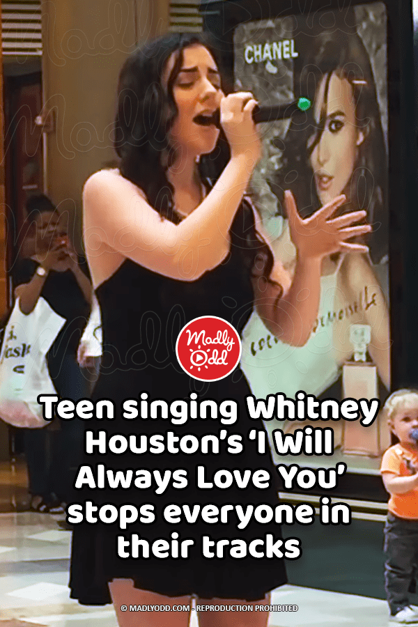 Teen singing Dolly Parton’s ‘I Will Always Love You’ stops everyone in their tracks