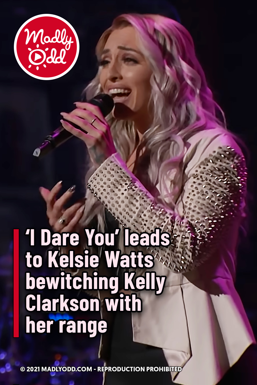 ‘I Dare You’ leads to Kelsie Watts bewitching Kelly Clarkson with her range