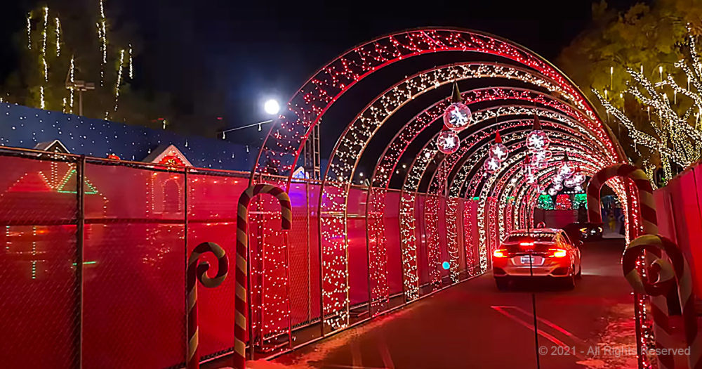 Christmas drive thru brings the magic of the holidays to thousands of