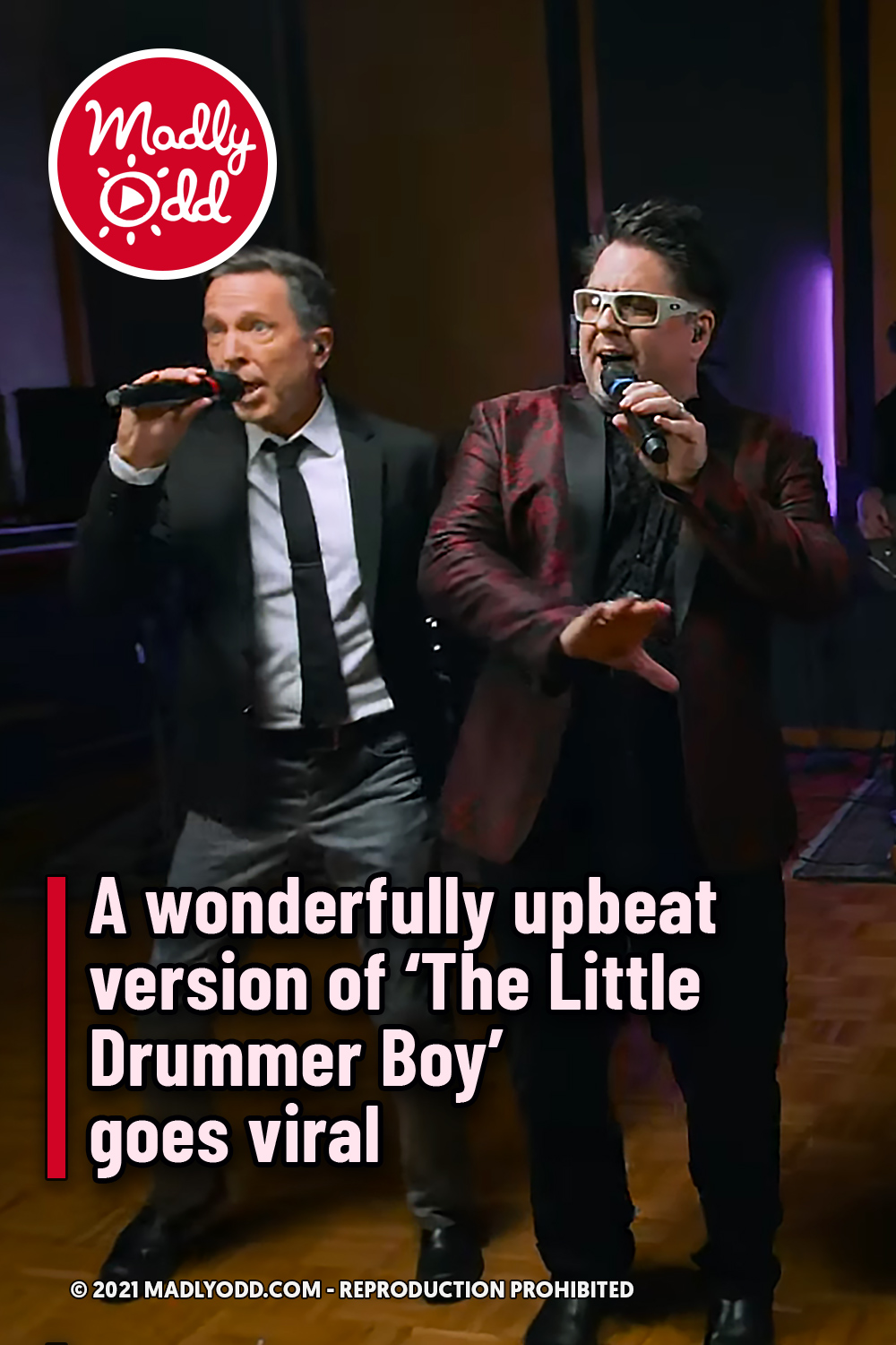 A wonderfully upbeat version of ‘The Little Drummer Boy’ goes viral