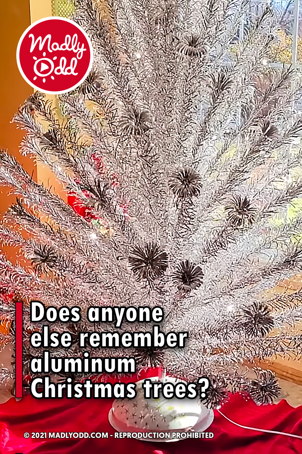 Does anyone else remember aluminum Christmas trees?