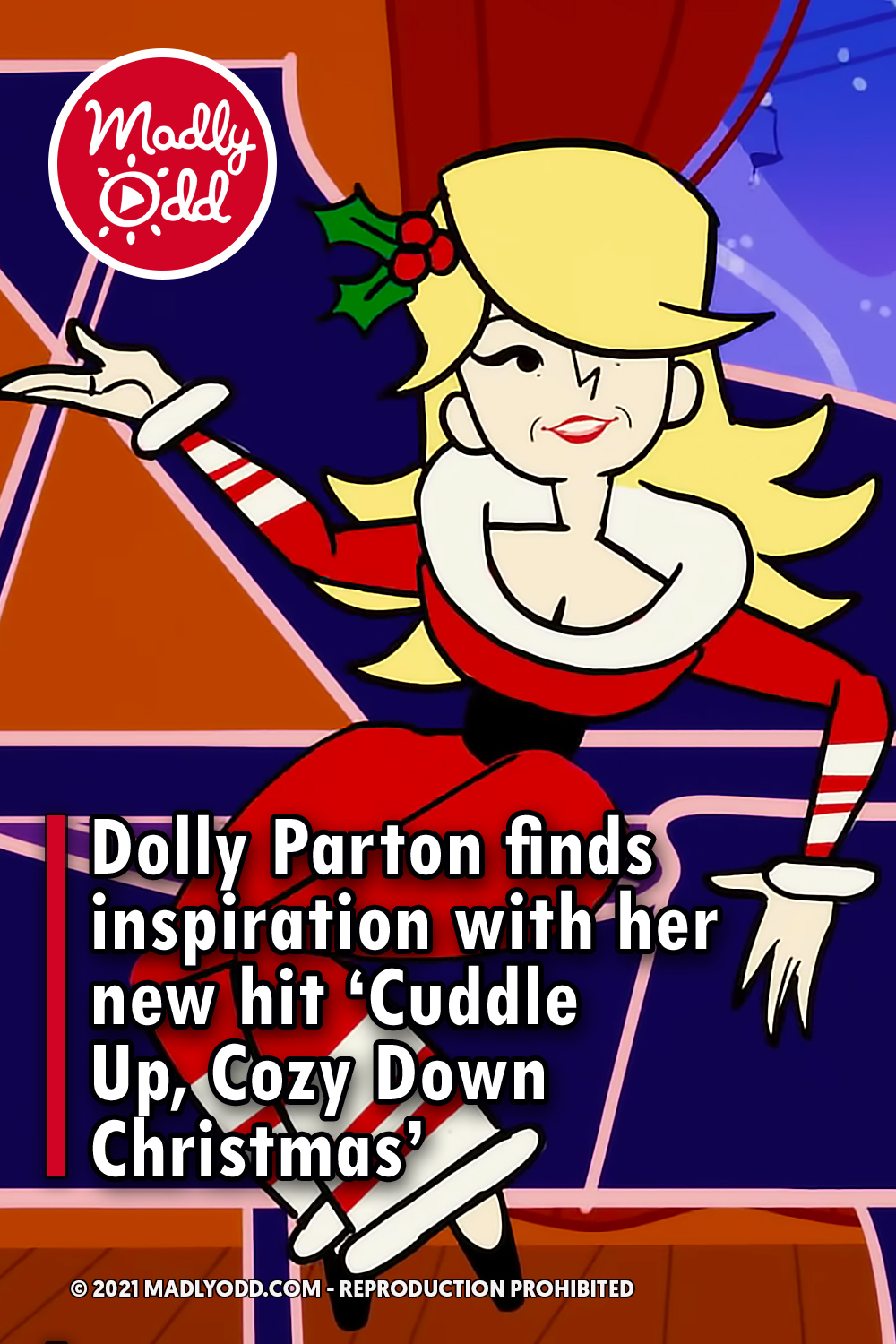 Dolly Parton finds inspiration with her new hit ‘Cuddle Up, Cozy Down Christmas’