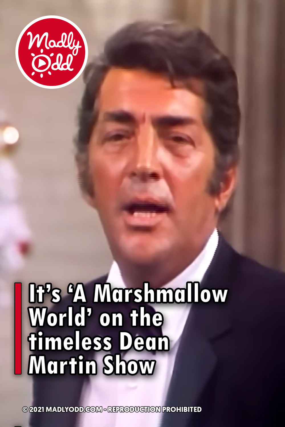 It’s ‘A Marshmallow World’ on the timeless Dean Martin Show