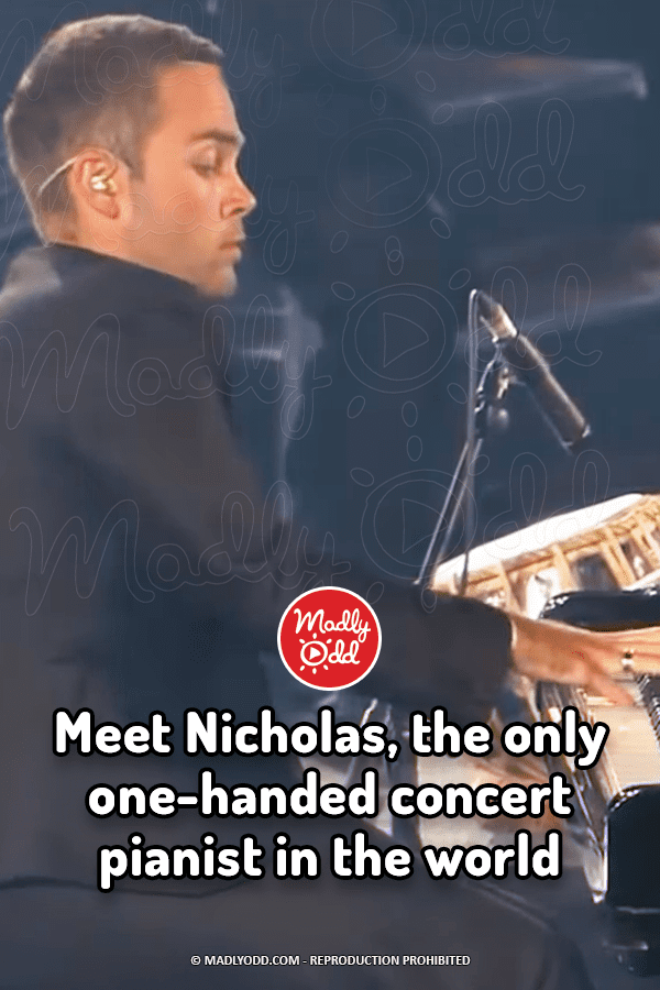 Meet Nicholas, the only one-handed concert pianist in the world