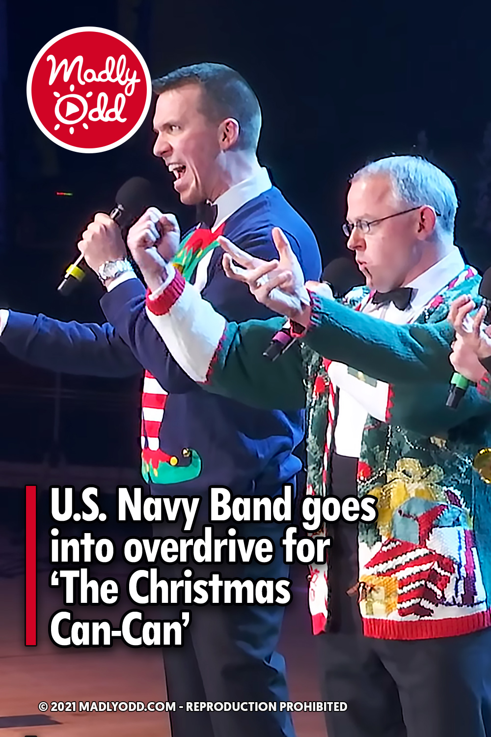 U.S. Navy Band goes into overdrive for ‘The Christmas Can-Can’