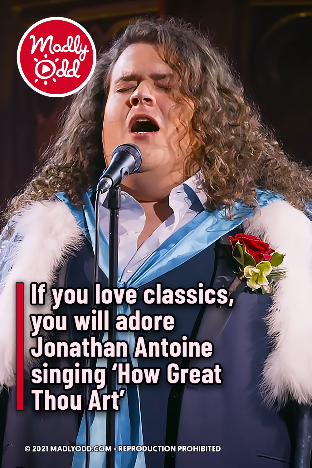 If you love classics, you will adore Jonathan Antoine singing ‘How Great Thou Art’