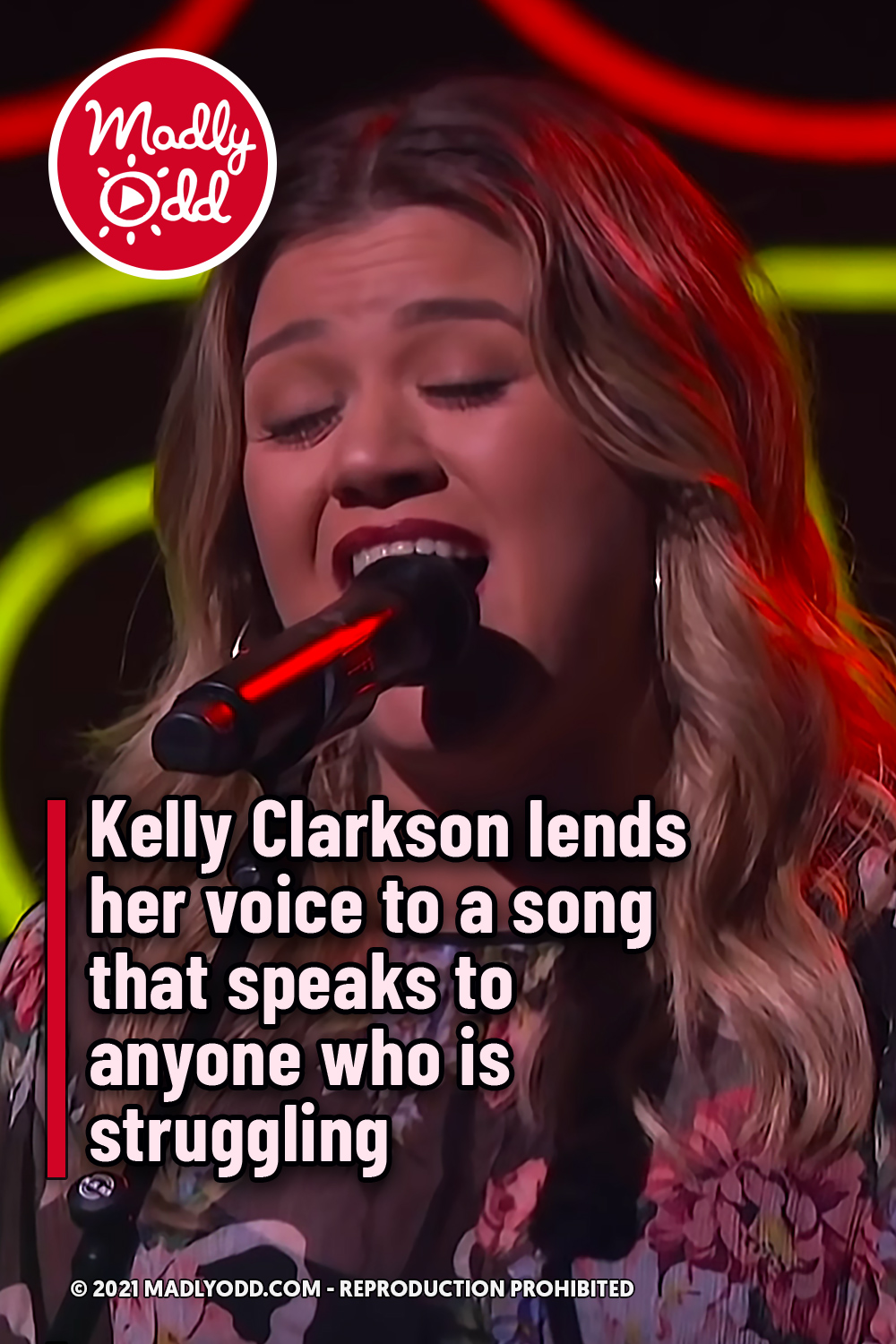 Kelly Clarkson lends her voice to a song that speaks to anyone who is struggling