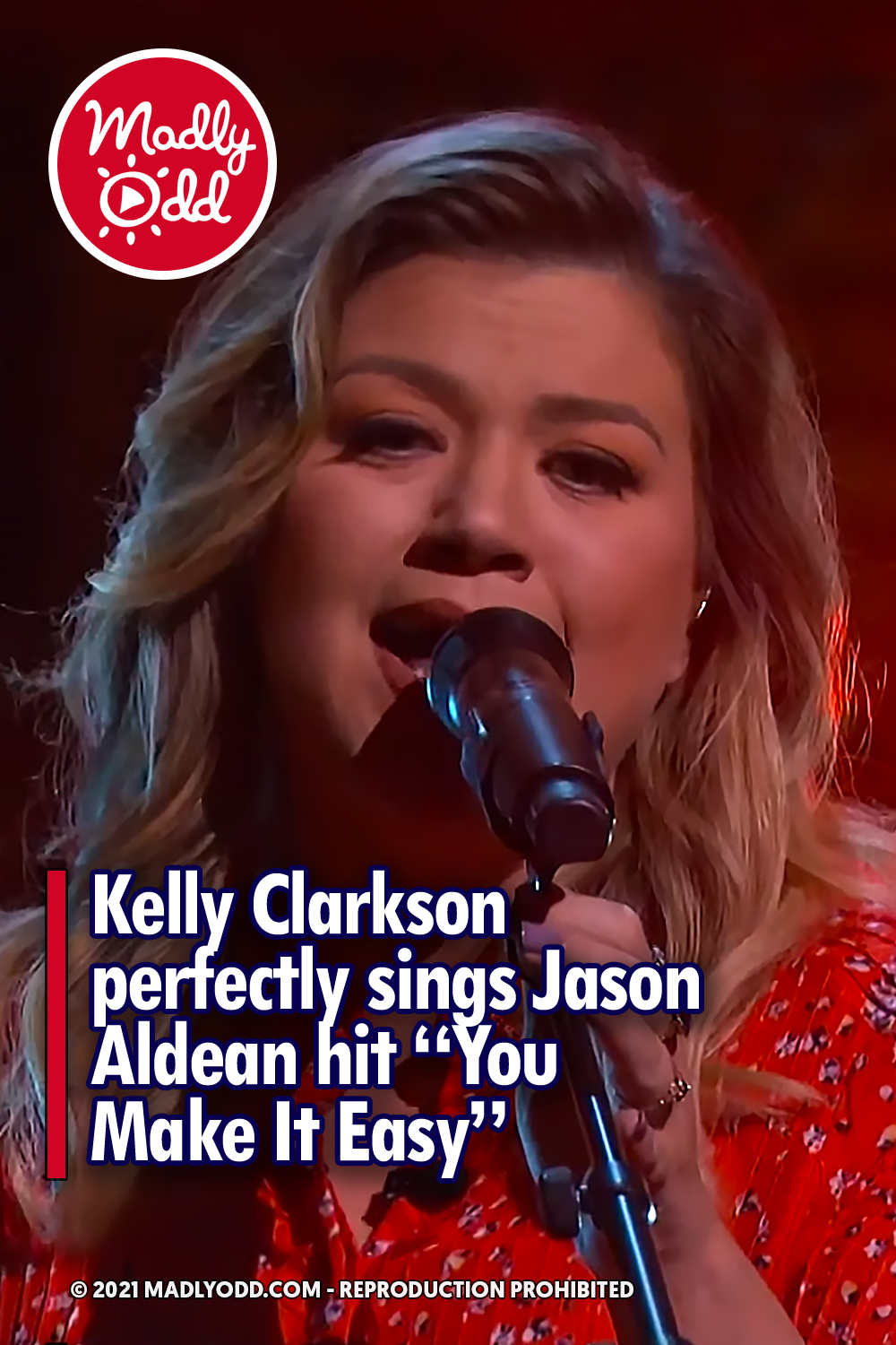 Kelly Clarkson perfectly sings Jason Aldean hit “You Make It Easy”