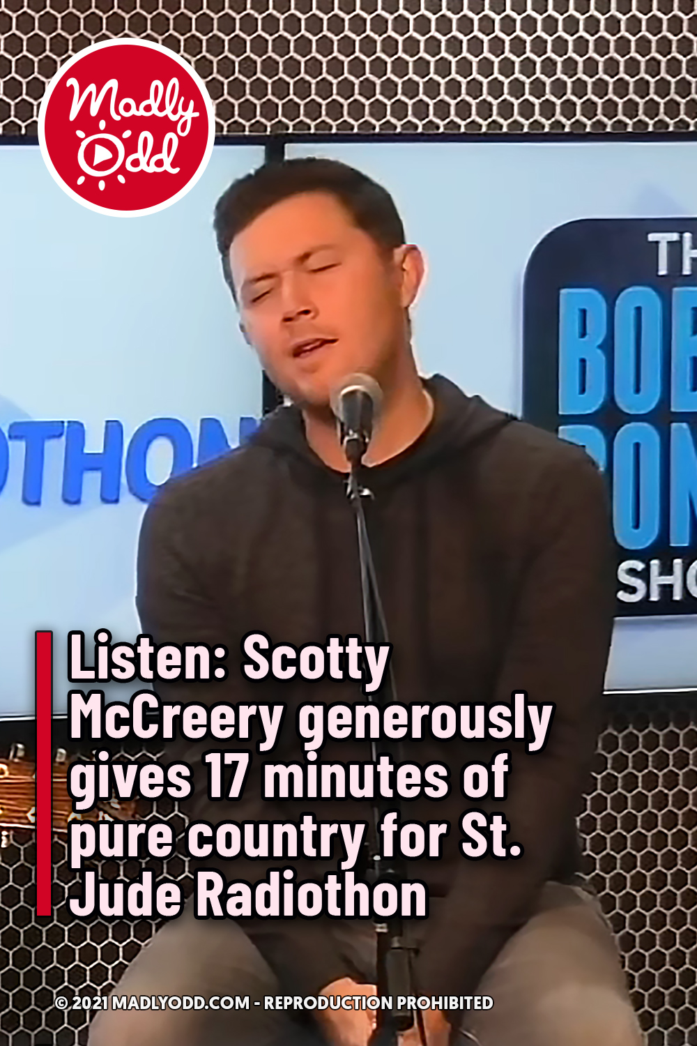 Listen: Scotty McCreery generously gives 17 minutes of pure country for St. Jude Radiothon