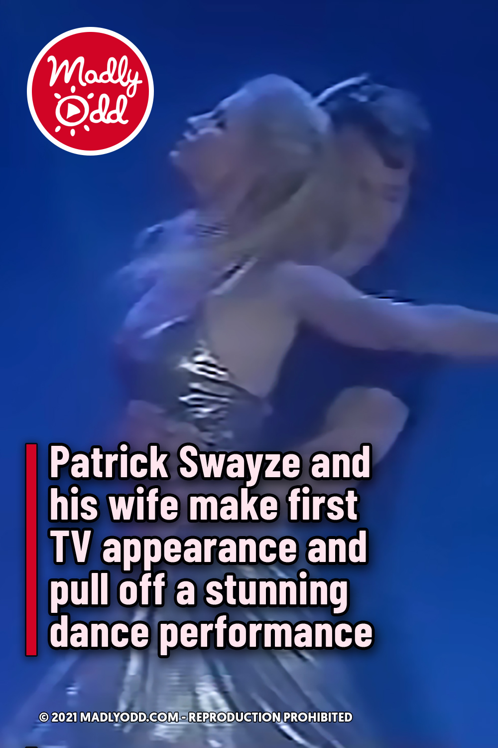 Patrick Swayze and his wife make first TV appearance and pull off a stunning dance performance